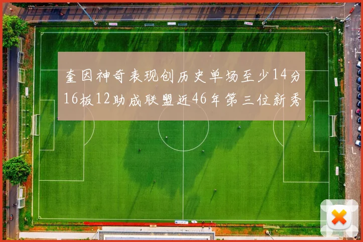 奎因神奇表现创历史单场至少14分16板12助成联盟近46年第三位新秀
